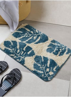 Buy Leaf Print Bath Mat in UAE