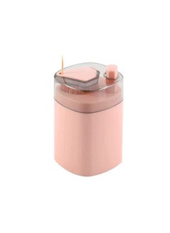 اشتري Toothpick Holder Dispenser, Pop-Up Automatic Toothpick Dispenser for Kitchen Restaurant Thickening Toothpicks Container Pocket Novelty, Sturdy Safe Toothpick Holder Storage Box - Pink في السعودية