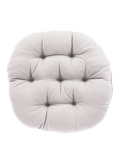 Buy Square Soft Velvet Decorative Cushion Attractive Colors - White in Saudi Arabia