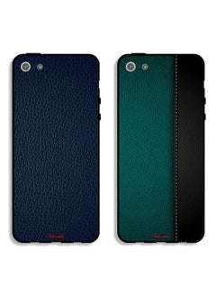 اشتري Two Cases For Apple iPhone 5/5s/SE Protective Covers Leather Pattern في السعودية