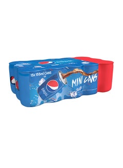 اشتري Carbonated Soft Drink Mini Cans 155ml Pack of 15 في الامارات