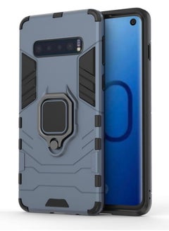 Buy For Samsung Galaxy S10 plus Ring Stand Back Protective Phone Cover Housing in Saudi Arabia