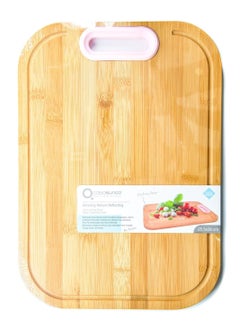 Buy Premium Food Wooden Cutting Board With Silicone Handle 36*25.5*1.2. in Egypt