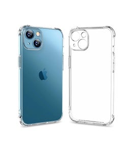 اشتري Case with built in Camera Protector Compatible with iphone 13, Crystal Clear Anti-Scratch Case, Protect the Lens, Precision Holes Phone Case Cover -6.1inch في مصر