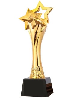 Buy Trophies, Medals Awards Gold Trophy Made of Resin Honor Trophy Souvenir Prizes for the Talent Show Competition Trophy for the Award for Outstanding Singers and Actors in UAE