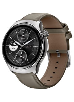 Buy Mibro Watch Lite 3 Pro 1.32Inch UHD AMOLED Screen GPS Positioning AOD Metal Body Waterproof 150 Sports Modes - Khaki Grey in Egypt