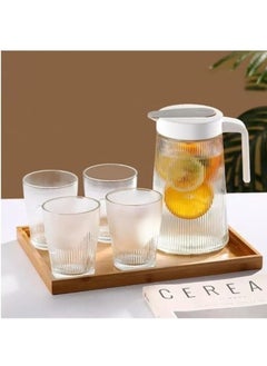 Buy Water Jug 1.4L with 4 Mugs 260ml in Egypt