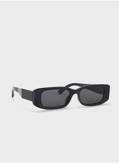 Buy Chunky Arm Rectangular Len Sunglasses in UAE