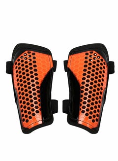 Buy Soccer Shin Pads, Kids Soccer Shin Guards Board, Perforated Breathable & Protective Gear, Sports Safety Legs Shinguard Protector for 3-6 Years Teenagers - S in UAE