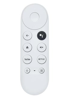 Buy Voice Remote Control Replacement for 2020 Google TV 4K Snow, Fit for 2020 Google Chromecast 4K Snow G9N9N GA01920, with YouTube and Netflix Shortcut Buttons(Remote Only) (G9N9N) in UAE