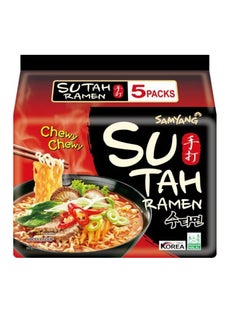 Buy Samyang Chewy Chewy Sutah Ramen Noodles  5*120g in Egypt