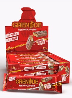 Buy Grenade Peanut Nutter 12 X 60g in UAE