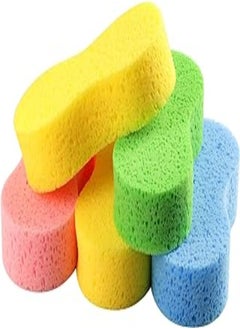 اشتري Temede Car Wash Sponge, Large All Purpose Sponges for Cleaning, 2.4in Thick Foam Scrubber Kit, Sponges for Dishes, Tile, Bike, Boat, Easy Grip Sponge for Kitchen, Bathroom, Household Cleaning, 5pcs في مصر