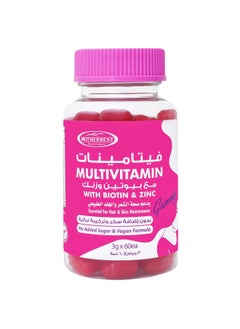 Buy multivitamin w Biotin & Zinc 60 Gummies in Saudi Arabia