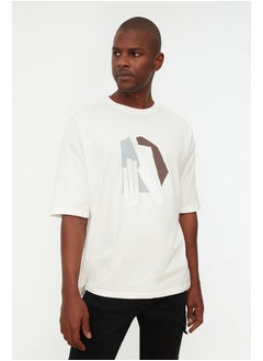 اشتري Man T-Shirt Ecru في مصر