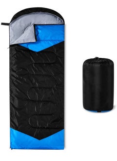 اشتري Camping Sleeping Bag  3 Season Warm & Cool Weather Summer Spring Fall Lightweight Waterproof for Adults Kids  Camping Gear Equipment Traveling and Outdoors في السعودية