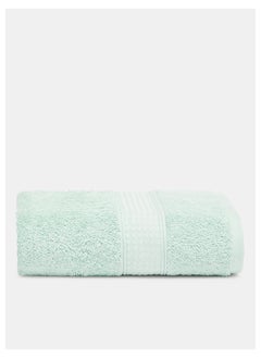 اشتري Feather Touch Hand Towel 580 GSM 100% Cotton Terry 50x90 cm -Luxury Feel Super Absorbent Quick Dry Green في الامارات