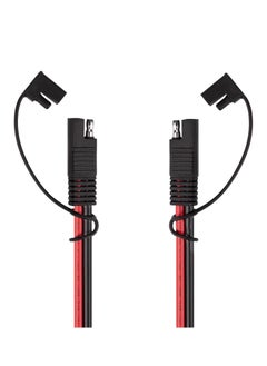 اشتري Extension Cable 10AWG SAE to Quick Disconnect Wire Harness Connector for Solar Panel Battery Tender Motorcycle Cars Tractor 10 Gauge (1Meter) في الامارات