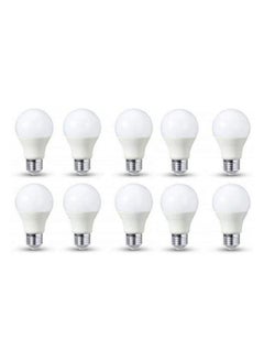 Buy 10-Piece Pear LED Bulb - Yellow in Egypt