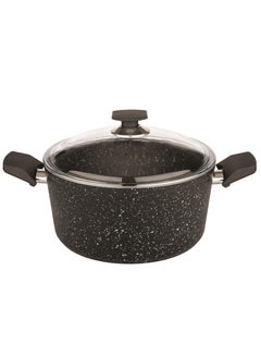 Buy Forged Technology Granite Nonstick Deep Pot 28 Cm in UAE