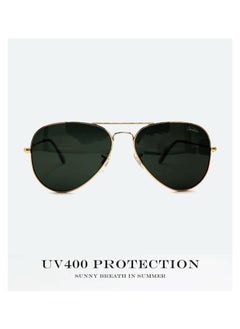 Buy Aviator Sunglass - 3025 Gold 58 - Lens Size: 58 mm - Gold in Saudi Arabia