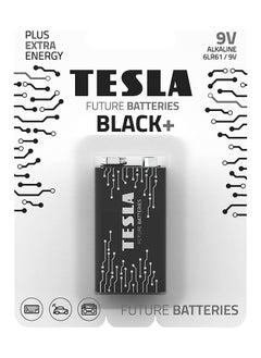 اشتري 9V Battery Black+ Alkaline - Plus Extra Energy Blister Foil 6LR61/9V في الامارات