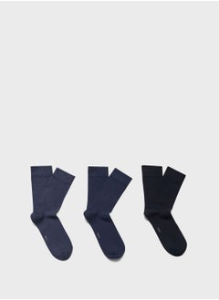 Buy 3 Pack Assorted Socks in Saudi Arabia