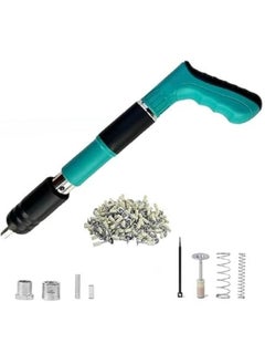 اشتري 3 Gears Premium Cement Wall Nail Gun – Boss Nail Wall Fastening Tool with 12 Steel Nails في الامارات