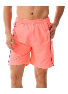 اشتري Elastic Waist Polyester Swim Short _ Salmon في مصر