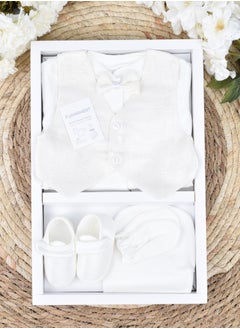 Buy 4-Piece Baby Suit Set with Gift Box in Saudi Arabia