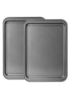Buy 2 pcs rectangular flat oven tray set in Saudi Arabia