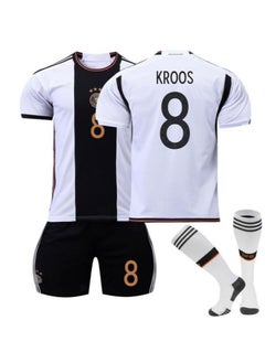 Buy New 3-Piece Soccer Uniform Training Suit Quick-Drying Soccer Jersey in Saudi Arabia