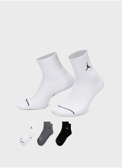 اشتري 3 Pack Jordan Everyday Cushioned Socks في السعودية