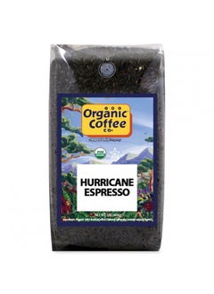 Buy The Organic Coffee Co. Whole Bean Coffee - Hurricane Espresso Roast (2lb Bag), Medium Dark Roast, USDA Organic in UAE