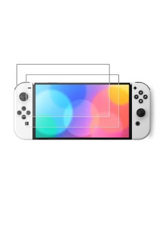 Buy 2 Pack 9H Tempered Glass Screen Protector for Nintendo Switch OLED in Saudi Arabia