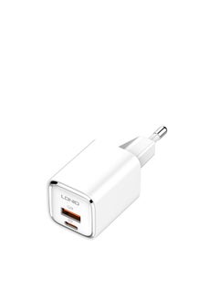 Buy LDNIO A2317C 30W PD QC3.0 Fast Charging Dual Port USB Lightinig Rapid Wall Charger Adapters Mobile Phone Compact1XUSB Lightinig in Egypt
