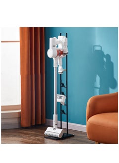 اشتري Vacuum Cleaner Stand Holder, Metal Storage Bracket Organizer Rack Compatible with Dyson Handheld Vacuum Cleaner V11 V10 Cordless Stick Vacuum في الامارات