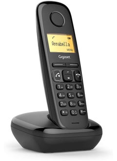 Buy gigaset A270 Advanced Cordless Home Phone with Answer Machine and Nuisance Call Block Handsets Glossy Black in UAE