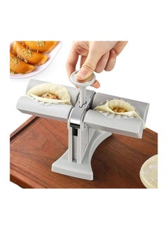 Buy Dumpling Maker, Dumpling Press, Dumpling Maker Machine, Multifunction Dumpling Mold Set Material ABS+ Stainless Steel Construction - Your Ultimate Kitchen Assistant (White) in Egypt