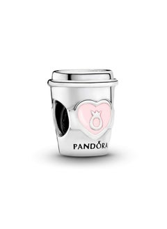 Buy Pandora Jewelry Take a Break Fun Original Coffee Mug 925 Sterling Silver in UAE