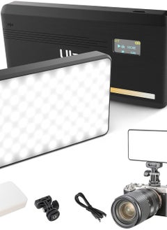 Buy ULANZI VL200 Bi Color LED Video Light Portable Camera Light W/ 200 LED Beads CRI 95plus  2500 9000K Dimmable Panel Lamp W LCD 5000mAh Rechargeable DSLR Light For Vlogging Photography Video Conference in UAE