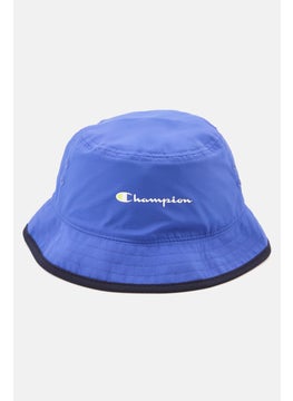 اشتري Women Brand Logo Bucket Hat, Blue في السعودية