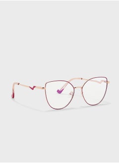 Buy Cat Eye Anti Blue Laptop Optic Glasses in UAE