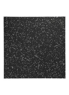 Buy CSP 4-Piece Durable UV Rays Resistant Anti Slip Good Traction Square Rubber Tiles Set Black and White 51 x 7 x 55 cm CSP-FT-005 in Saudi Arabia