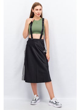 Buy Women Sportswear Fit Training Midi Skirts, Black/White in UAE