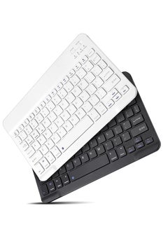 Buy Wireless Keyboard,Multi-Device Universal Bluetooth Keyboard, Portable Keyboard, Suitable for iPad Mini 9.7/10.2/10.5/10.9/11/12.9 inch, Samsung Tablets, Smartphones, PC, MacBooks (Black) in UAE