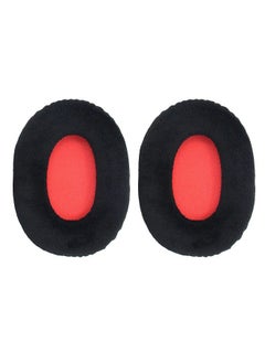 اشتري Replacement Breathable Ear Pads Compatible with Kingston HyperX Cloud II(Red Flannel) في السعودية