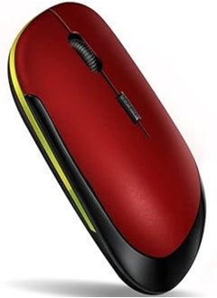 Buy MINI USB 2.0 Ultra Thin 2.4G wireless mouse- RED in Egypt