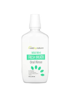 Buy Fresh Breath Mouthwash Non Alcohol Mild Mint473 ml in Saudi Arabia