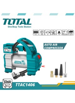 Buy Auto Air Compressor, 140 PSI / DC12V / 35L /min / 10A , Model: TTAC1406 T.O.T.A.L Premium Quality in Saudi Arabia